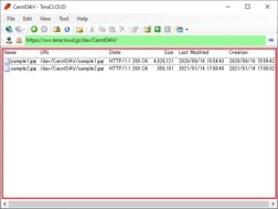 ダウンロードするファイルを選択